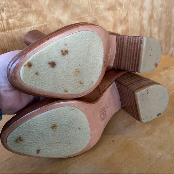 Elf Handmade Heeled Brown Leather Ankle Boot - Picture 10 of 11